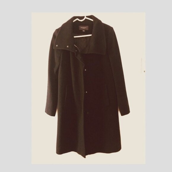 NEW Ann Taylor Overcoat Wool Women Jacket Coat - Picture 7 of 7